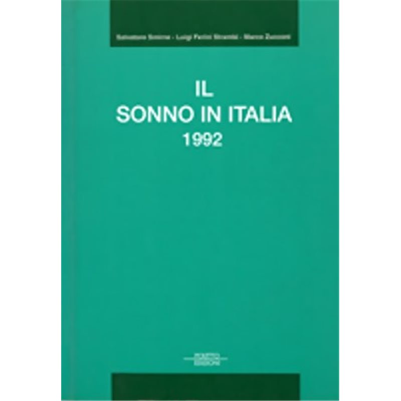 IL SONNO IN ITALIA - 1992